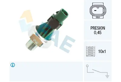 Nuevo Modelo Interruptor de control de la presión de aceite FAE 12_571